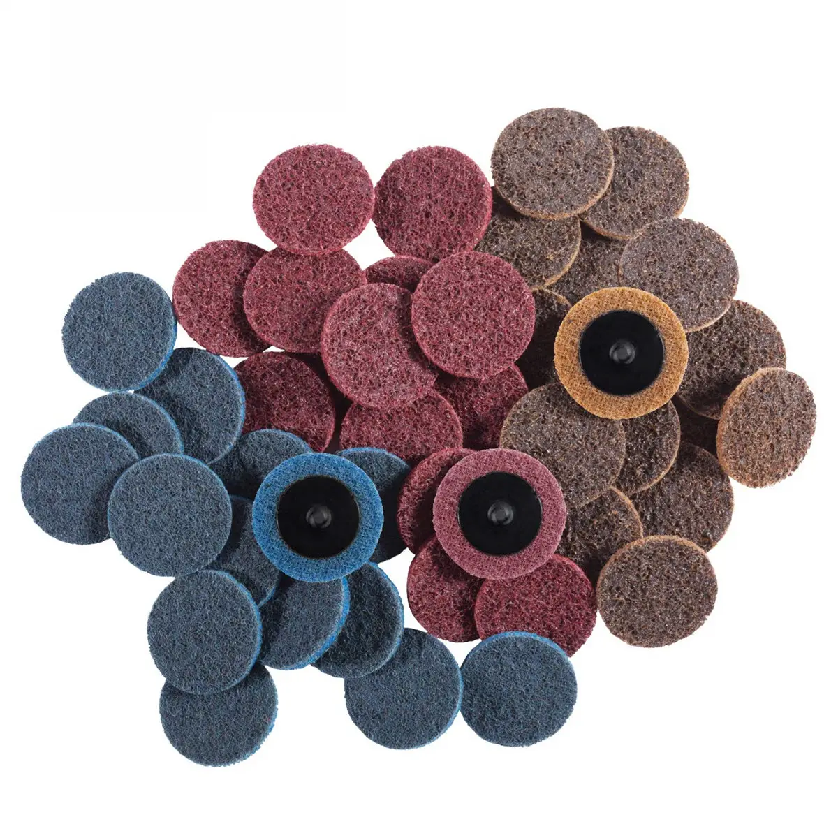 Roll Lock Quick Change Discs Surface Conditioning Discs Fine Medium Coarse for Die Grinder