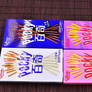 ป๊อกกี้ 60 กรัม รสช็อกโกแลตสตรอว์เบอร์รี่คู่ บิสกิตแท่งกรอบ หวานอร่อย ขนมนำเข้า ขายส่งจำนวนมาก - Product Image 4