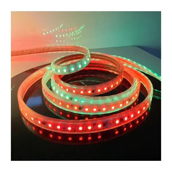 Lámpara de cuerda LED RGB SMD5050 tira de cinta flexible ligera de buena calidad