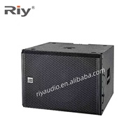 HDL38-AS Subwoofer actif néodyme de 18 pouces en contreplaqué de bouleau, système de haut-parleurs passifs en ligne pour concerts et son surround