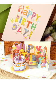Biglietto d'<span class=keywords><strong>Auguri</strong></span> <span class=keywords><strong>di</strong></span> <span class=keywords><strong>Compleanno</strong></span> 3D Pop-up <span class=keywords><strong>di</strong></span> Lusso con Musica e Luci, Design Orsetto e Torta, con Suono e Illuminazione, per Regalo <span class=keywords><strong>di</strong></span> <span class=keywords><strong>Compleanno</strong></span> - Product Image 4