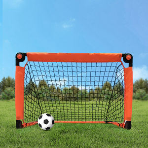 Meilleure Vente Ensemble <span class=keywords><strong>de</strong></span> Buts <span class=keywords><strong>de</strong></span> Football Portables pour Enfants Stables et Sécurisés Anti-Pincement pour Entraînement dans le Jardin - Product Image 4