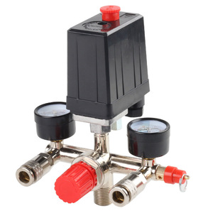 Régulateur d'air Bama 175 PSI, ensemble de pressostat réglable pour petit compresseur d'air, style européen - Product Image 1