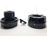 Pièces structurelles en plastique moulées par injection sur mesure pour serrures de porte - Dessins de moulage de précision sub-micronique, remplacement métallique électronique
