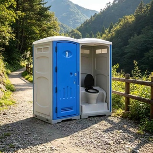 Baño Portátil Público de Diseño Europeo, Ecológico y Duradero, en Venta Directa de Fábrica, Nuevo Estilo, para Oficinas y Apartamentos, Fabricado en HDPE - Product Image 1