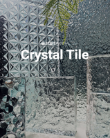 Ladrillo de Cristal Ecológico Moderno, Resistente al Agua, con Alta Transmisión de Luz, para Baño, Cocina, Decoración del Hogar y Exteriores