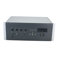 Boîtier de serveur 4U en aluminium ODM/OEM, châssis d'amplificateur électronique, boîtier de stockage à profondeur réduite, couleur argent, personnalisable