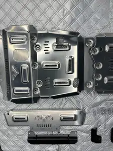 Accesorios para coche todoterreno Bro Adventures, placa protectora de chasis de motor de aleación de aluminio y magnesio para Toyota Sequoia