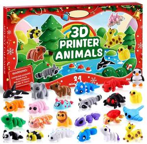 24PCS Mystery <b>Squishy</b> Blind Box Advent Calendar <b>Slow</b> <b>Rise</b> Stress Relief Fidget Sensory Toy TPR Silicone Kids - Product Image 2