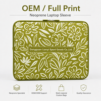 Housse d'ordinateur portable en néoprène souple pour MacBook, sac de transport premium avec étiquette personnalisée pour étudiants, directement du fabricant