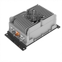 Nouveau convertisseur DCDC Lincoren LK2030 pour voitures électriques et bus, 250V~850V 27.5V/13.8V 3kW, étanche IP67, refroidissement par ventilateur, contrôle CAN, PDU, batterie