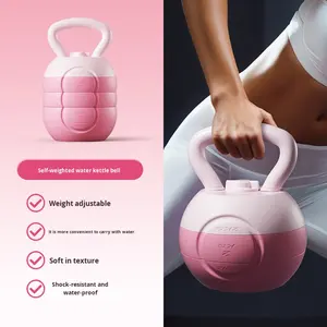 Kettlebells ajustables <span class=keywords><strong>pour</strong></span> la remise en forme à domicile, <span class=keywords><strong>exercices</strong></span> <span class=keywords><strong>pour</strong></span> aplatir le <span class=keywords><strong>ventre</strong></span> et <span class=keywords><strong>perdre</strong></span> <span class=keywords><strong>du</strong></span> poids, musculation, haltères, entraînement <span class=keywords><strong>de</strong></span> force, remise en forme - Product Image 2