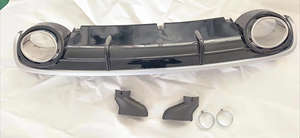 Accessori Auto RS6 per <span class=keywords><strong>Audi</strong></span> A6 2005 2006 2007 2008 2009 2010 2011 2012 Kit Carrozzeria per Aggiornamento a RS6 con Paraurti Anteriore e Labbro Posteriore - Product Image 3