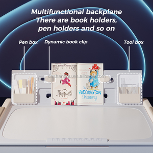 Nhựa Chiều Cao Có Thể Điều Chỉnh Nâng Chế Độ Nghiên Cứu Đa Chức Năng Xây Dựng Khối Bảng Và Vẽ Bảng Trẻ Em Bàn Và Ghế - Product Image 5