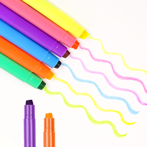New Design Colorful Fluorescent Solid <strong>Highlighter</strong> <strong>Crayon</strong> - Product Image 3