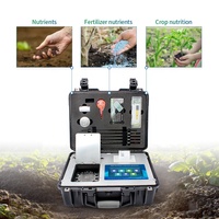 Détecteur portable de nutriments du sol, de traces et de métaux lourds, équipement d'analyse des engrais pour pelouses et plantations avec réactifs