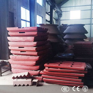 Long Life Service Casting Plates for Mining Industry Stone Jaw Crusher High Wear Resistant Spare Parts - Product Image 1