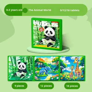 Puzzle Magnetico Avanzato per Bambini, Gioco Educativo Pieghevole Passo dopo Passo per Bambini dai 3 ai 6 Anni, Principesse, Animali, Dinosauri - Product Image 6