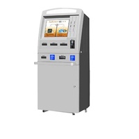 Máquina de intercambio de efectivo con pantalla táctil para vestíbulo, dispositivo de cambio de dinero en efectivo, ATM, máquina de cambio de moneda externa a la venta con software sin conexión compatible
