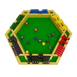 Caldo nuovo arrivo classico in legno 6 vie scatola chiusa famiglia partito gioco di legno <span class=keywords><strong>da</strong></span> <span class=keywords><strong>tavolo</strong></span> gioco per adulti o bambini - Product Image 4