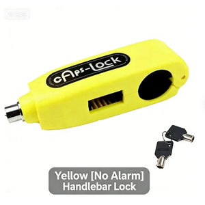 Bloqueo <span class=keywords><strong>Antirrobo</strong></span> Universal <span class=keywords><strong>para</strong></span> Manillar de Motocicleta, Bicicleta Eléctrica, Scooter y Vehículos de Batería, Portátil, de Tres Orificios - Product Image 6