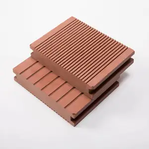Composite wood plastic deck board european plank outdoor terrace patio flooring composite decking china