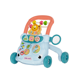 Marche-bébé pour tout-petits, jouets en plastique debout, jouets musicaux de dessin animé, marche-bébé d'activité pour bébé, jouets pour bébé - Product Image 1