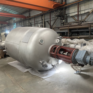 Réacteur avec manteau chauffant, bouilloire pour la fabrication de graisse, réacteur à agitation - Product Image 4