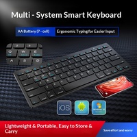 Clavier sans fil ergonomique ultra-fin 2026 pour tablette externe, iPad, ordinateur portable et utilisation sur ordinateur de bureau 4