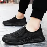 Chaussures décontractées pour hommes en maille respirante, légères, antidérapantes, pour la marche quotidienne, produits en dropshipping