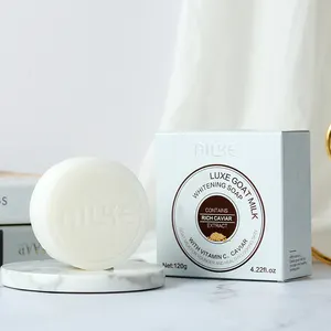 120g bagno di sapone Naturale Organico Neonati Sbiancamento fatti a mano Latte di Capra Sapone per viso <span class=keywords><strong>e</strong></span> corpo - Product Image 1