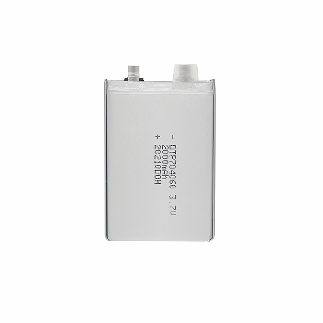 Hot Sale ODM OEM Pouch Cell 704060 3.7V 2000mah Rechargeable Lipo 2ah Lithium-ion Battery for Thermal Printer Mini