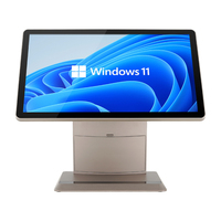 POS-система LICON 15.6 дюймов с 10-точечным сенсорным экраном, Windows 10, SSD 128 ГБ, DDR3 8 ГБ ОЗУ, Wi-Fi 6, Bluetooth 5.2, гарантия 1 год, черный цвет, VGA