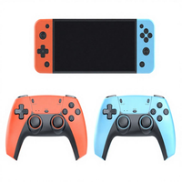Console de jeu domestique M68 HD 4K Mini TV Rétro Nostalgique Simulateur PSP 3D Grand Jeu Intégré Stockage 64 Go Clé de Jeu USB Sans Fil