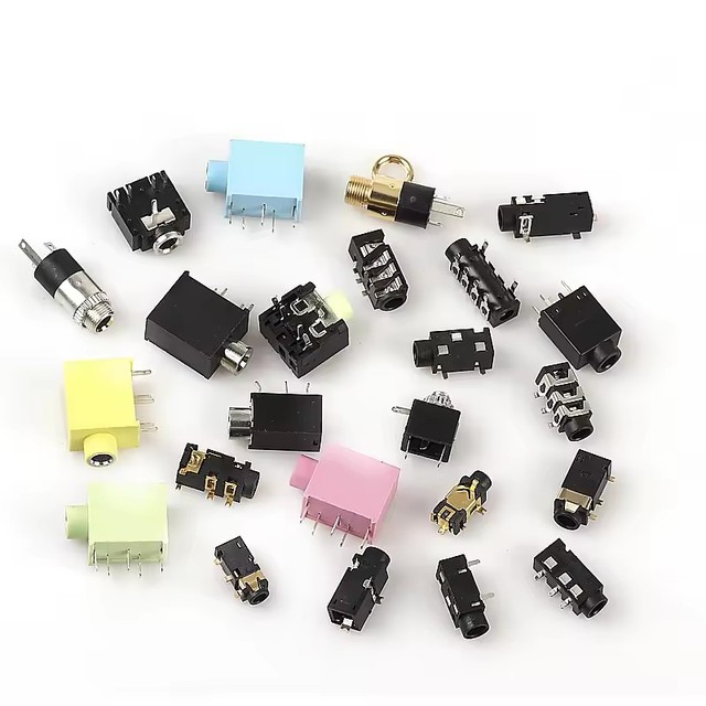 Headphone Jack 3.5mm PJ PJ313 PJ320 PJ325 PJ326 PJ327 PJ358 PJ392 PJ342 Audio and Video Female Dual Channel Stereo Jack