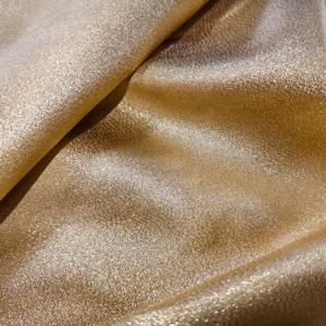 WYY327 #   <span class=keywords><strong>Tela</strong></span> Decorativa Satinada Gruesa, Opaca, Dorada, Metálica y Brillante para Ropa - Product Image 1