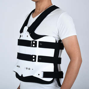 อุปกรณ์พยุงกระดูกสันหลังด้านหลังแบบคงที่ระบายอากาศได้ดีสวมใส่สบายสำหรับโรคกระดูกสันหลังคดและหลังการผ่าตัด - Product Image 2