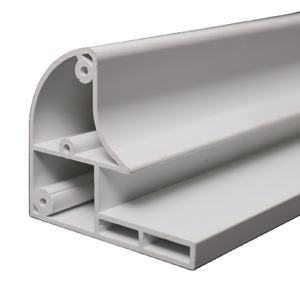 PVC profil pencere plastik tüpler çevre dostu Modern tasarım dekoratif duvar paneller yapı malzemeleri Led şeritler Kebao D11 - Product Image 1