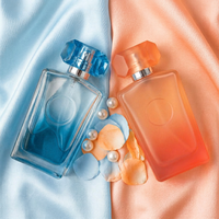 Flacon de parfum vide en verre moderne de 100 ml, design de luxe avec pulvérisateur, qualité supérieure, vente en gros Anding