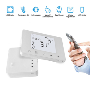 HY09RF-WIFI <span class=keywords><strong>Thermostat</strong></span> Intelligent <span class=keywords><strong>Gaz</strong></span>/Chaudière À Eau de Chauffage Programmables Wifi Thermostats pour La Maison <span class=keywords><strong>Sans</strong></span> <span class=keywords><strong>Fil</strong></span> Numérique Tempera - Product Image 4