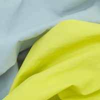 Tissu en nylon froissé 20D Dense Millet, hydrofuge et anti-UV, pour vêtements de sport d'extérieur, doudounes et vestes en duvet