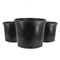 Pot de fleurs Horyard en plastique PP écologique, durable, léger et moderne, avec contrôle des racines, pour balcon et jardin