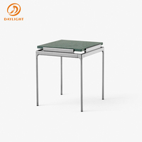 Table d'appoint moderne et simple en verre ou en marbre DAYLIGHT Nordic pour salon