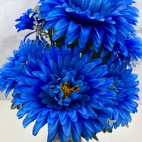 Couronne décorative murale en pétales de dahlia, fourniture d'usine, pièces de pétales en stock pour décoration intérieure spéciale