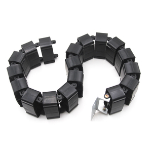 Đốt Sống PE Quản Lý Cáp Tay Áo Dưới Bàn Dây Tổ Chức Khay Cho Văn Phòng Hoặc Nhà Máy Tính Cột Sống Cáp Collector - Product Image 2