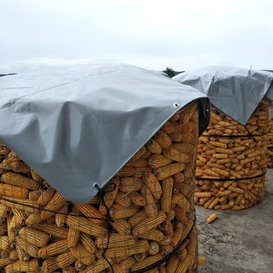 ผ้าใบกันน้ำเคลือบ PVC อะคริลิก 100% หนา 0.42 มม. สำหรับคลุมรถ สีฟ้า/เทา/ขาว - Product Image 6