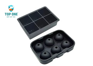 TopOne rond sans BPA fabrication de glace sphères moule moule à glaçons plateau Silicone boule de glace moule - Product Image 5