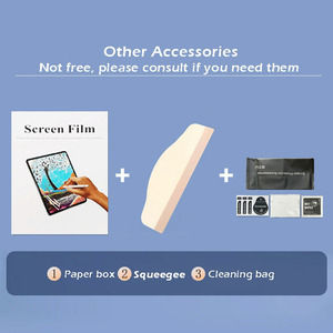 <span class=keywords><strong>Film</strong></span> de protection arrière en fibre de carbone anti-rayures pour tablette iPad Air Pro Mini 7 Air, adhésif mat respirant anti-traces de doigts - Product Image 5