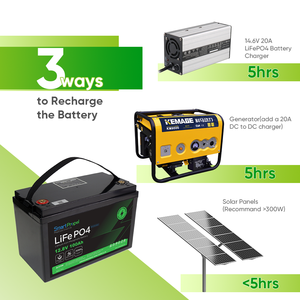 5000 cycles batterie au lithium-ion rechargeable 12v 100ah à énergie solaire 12.8V 120Ah 150Ah 200Ah 12V 100Ah RV batterie au lithium <span class=keywords><strong>LiFePo4</strong></span> - Product Image 5