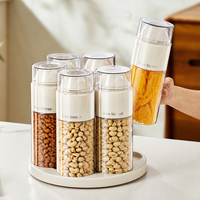 Boîte de Stockage Thé Sucre Grain de Café Verre Borosilicate Blocage UV Vide Scellé Hermétique Frais Grand Récipient Fermentatio
